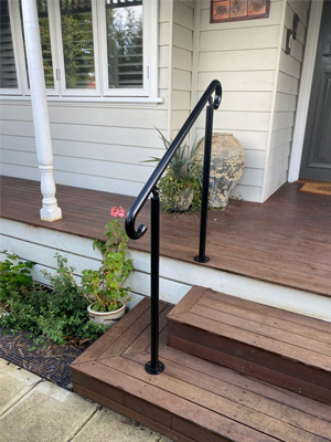 Modular Entrance Rails | Home Handrails