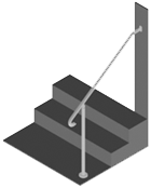 2 step wall mount